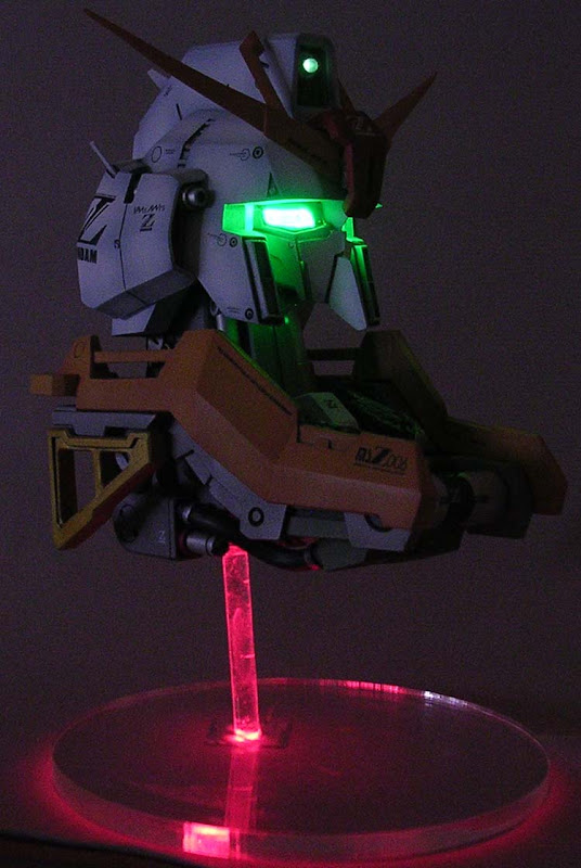 1/35 Z Gundam Head Desktop